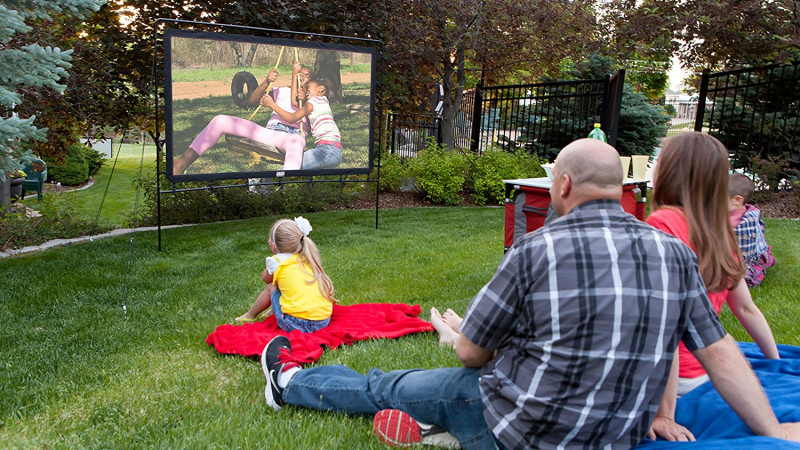 Camp Chef OS92L 92" Portable Outdoor Movie Screen | $99 | Woot